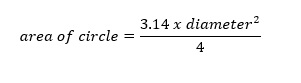 area-of-circle-formula